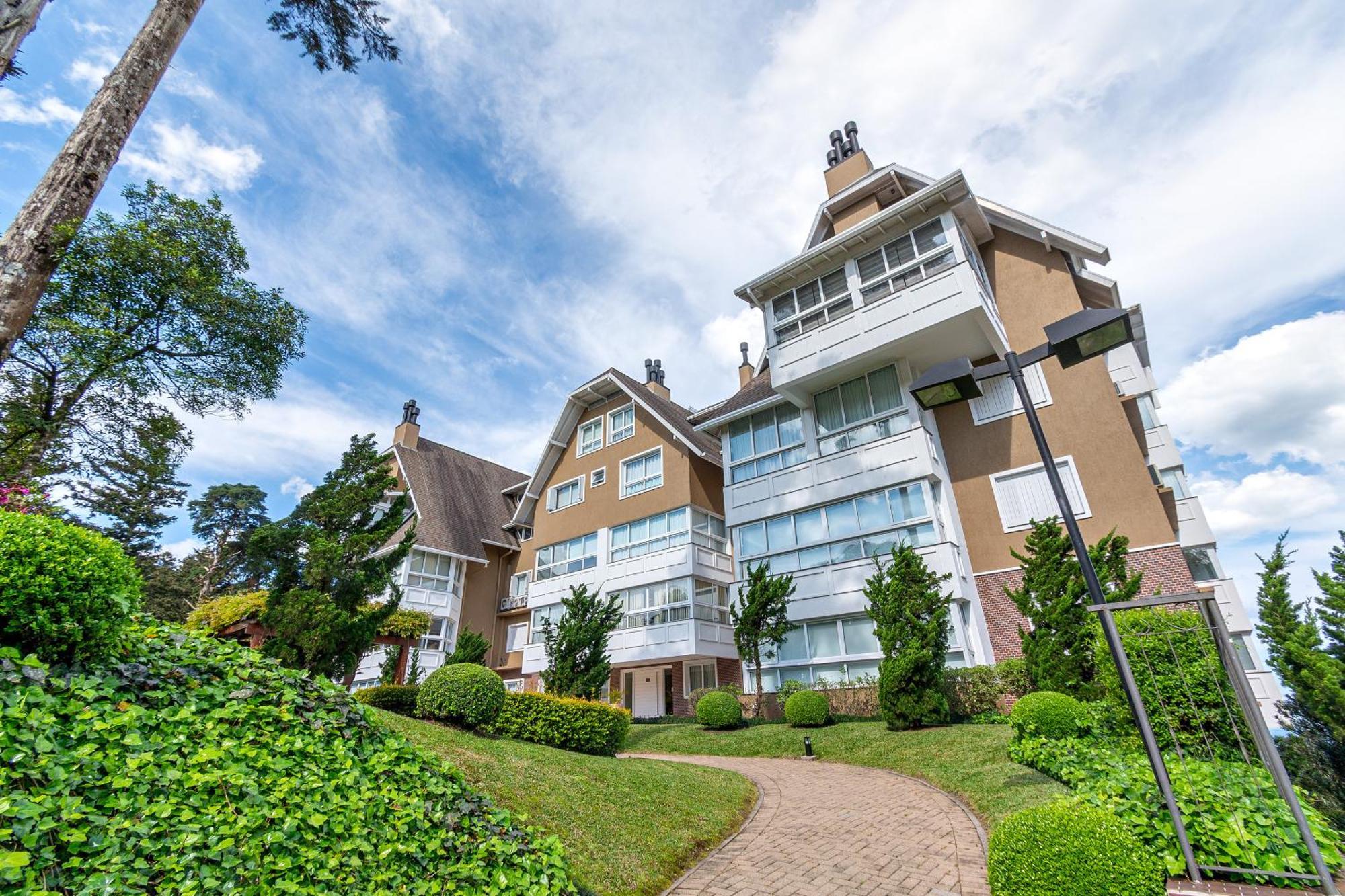 Luxuoso Apartamento Central Para 10 Pessoas Gramado Ngoại thất bức ảnh
