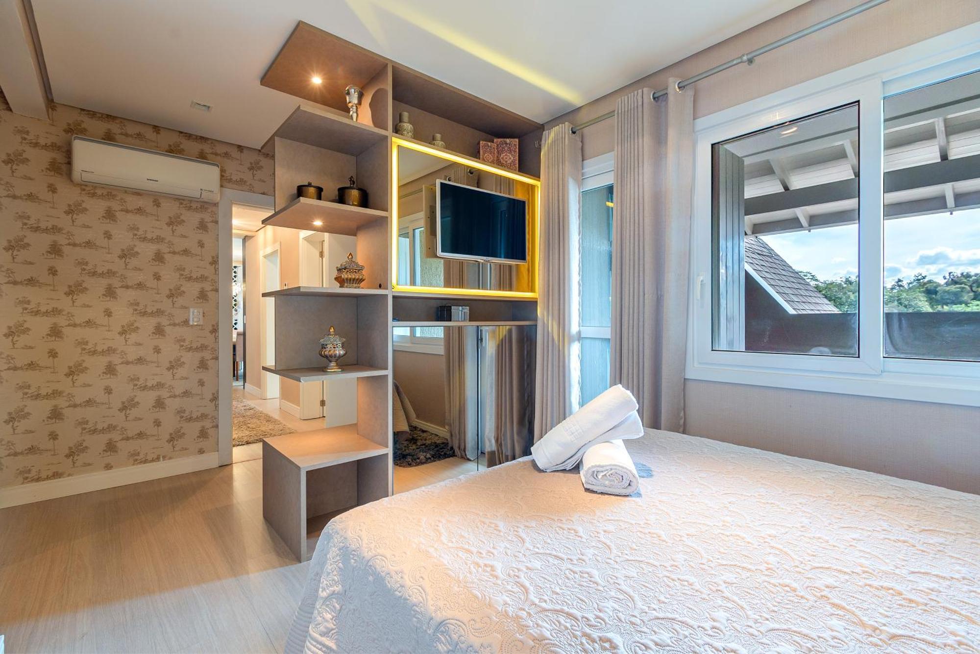 Luxuoso Apartamento Central Para 10 Pessoas Gramado Ngoại thất bức ảnh