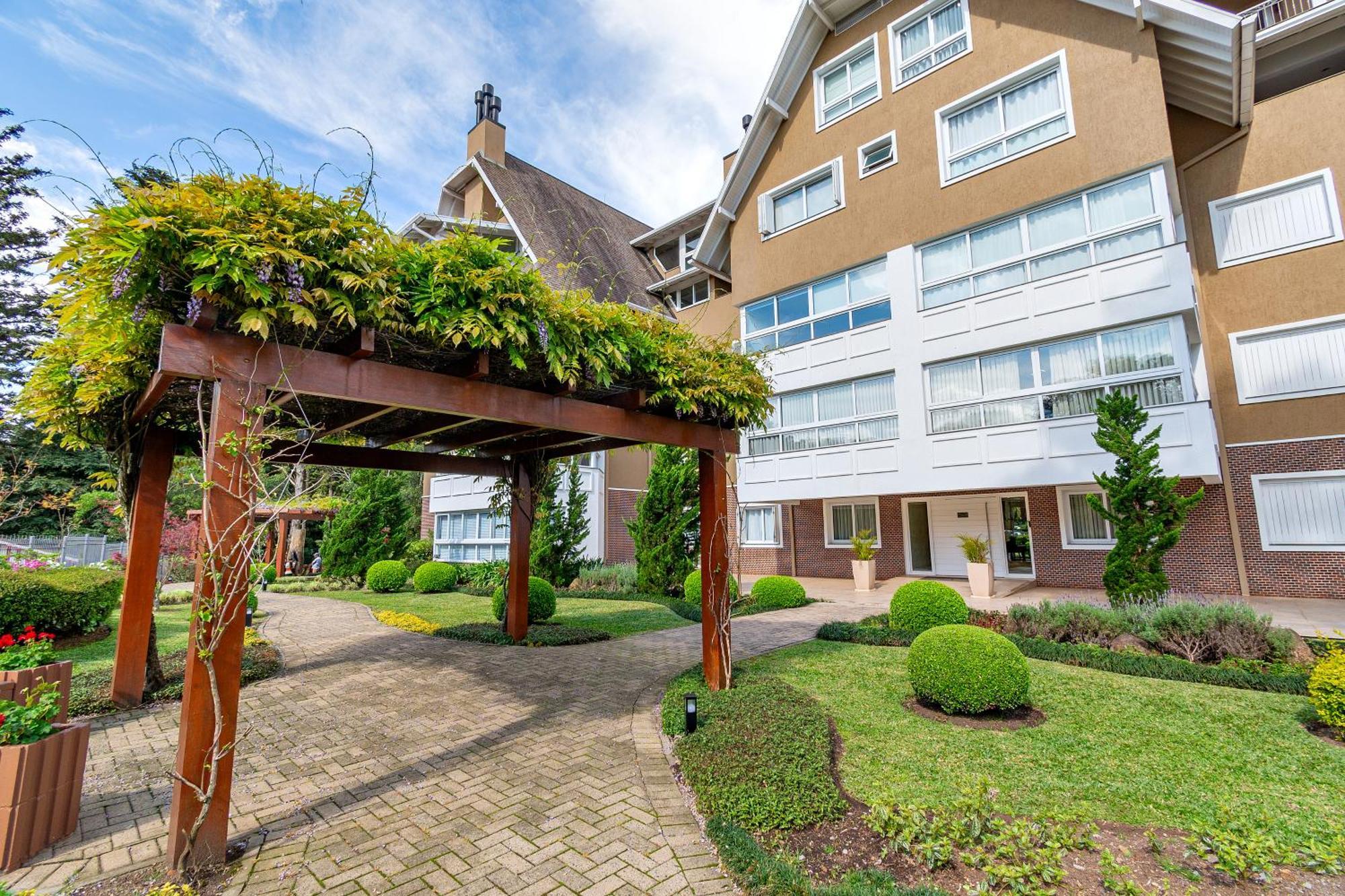 Luxuoso Apartamento Central Para 10 Pessoas Gramado Ngoại thất bức ảnh