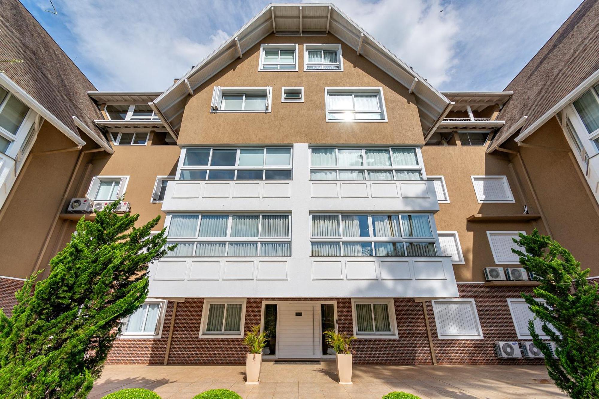 Luxuoso Apartamento Central Para 10 Pessoas Gramado Ngoại thất bức ảnh